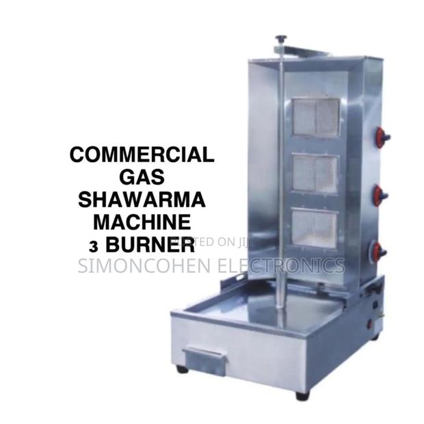 Commercial Gas Shawarma Machine 3 Burner - main view