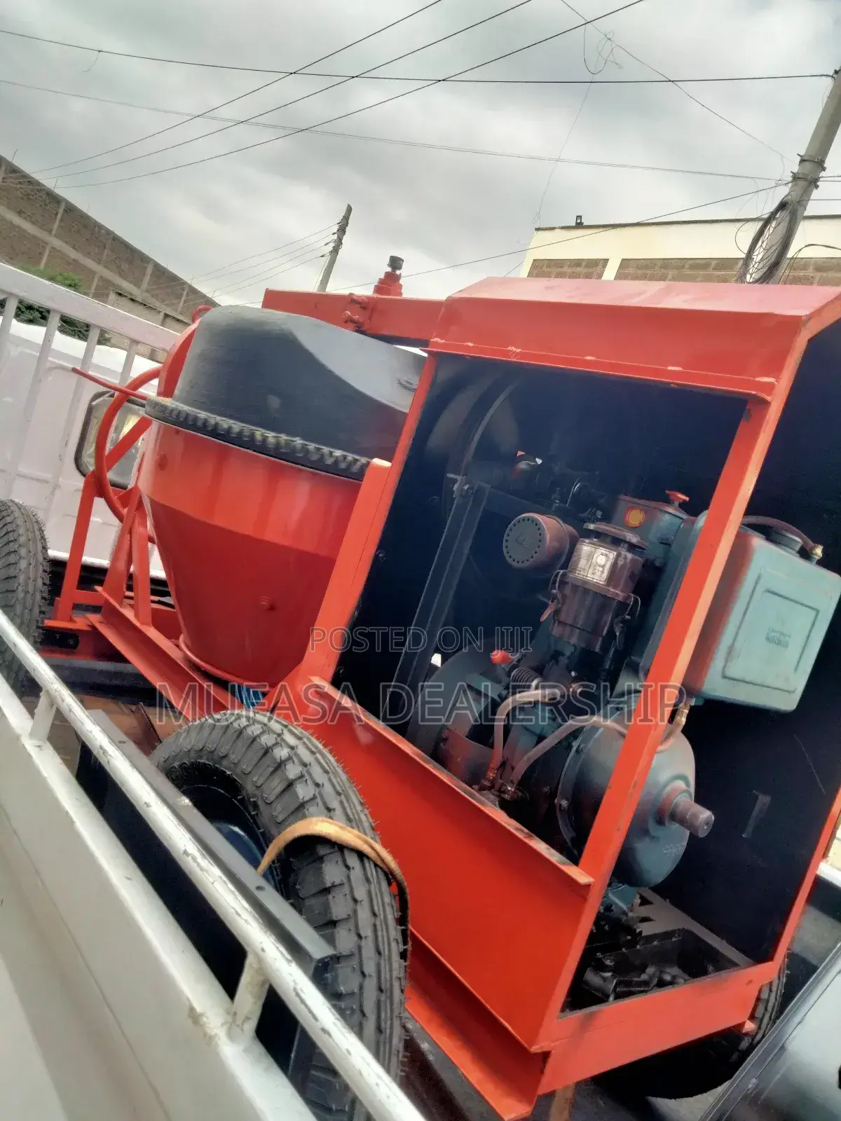 500l Titan Mixer Heavy Duty Concrete Blend