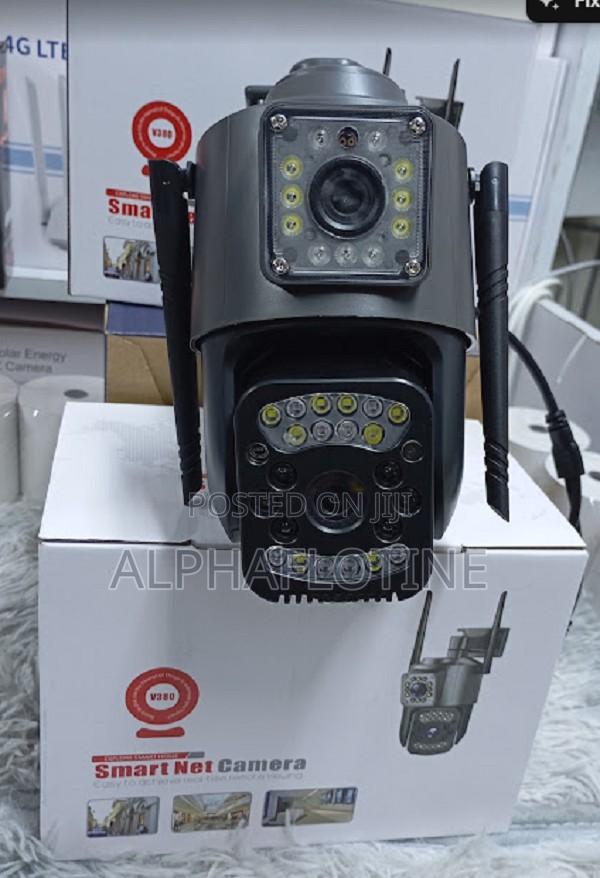 4mp-V380 4g PTZ With Ac Powered and Ethernet Cable Camera