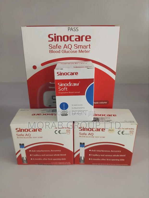 Blood Glucose Test Strips-Sinocare Safe Aq - thumbnail 7