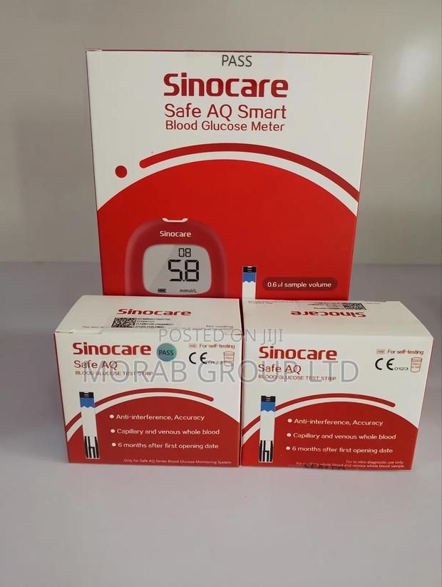 Blood Glucose Test Strips-Sinocare Safe Aq - thumbnail 10