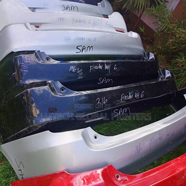 Restocked Ex Japan Toyota Fielder 141 Back Bumper
