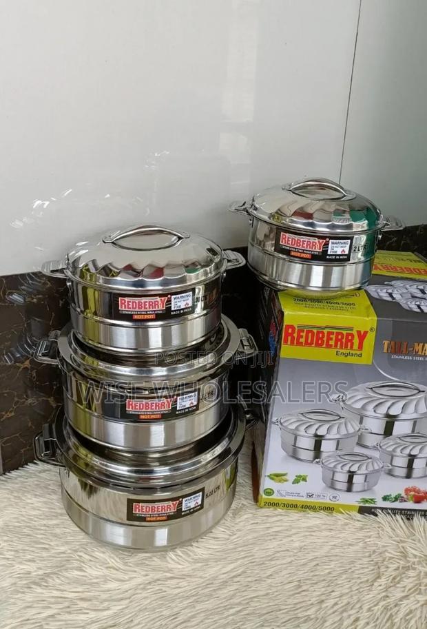 *Tall Maxx Stainless Steel Hotpots*
 4pcs In A Set