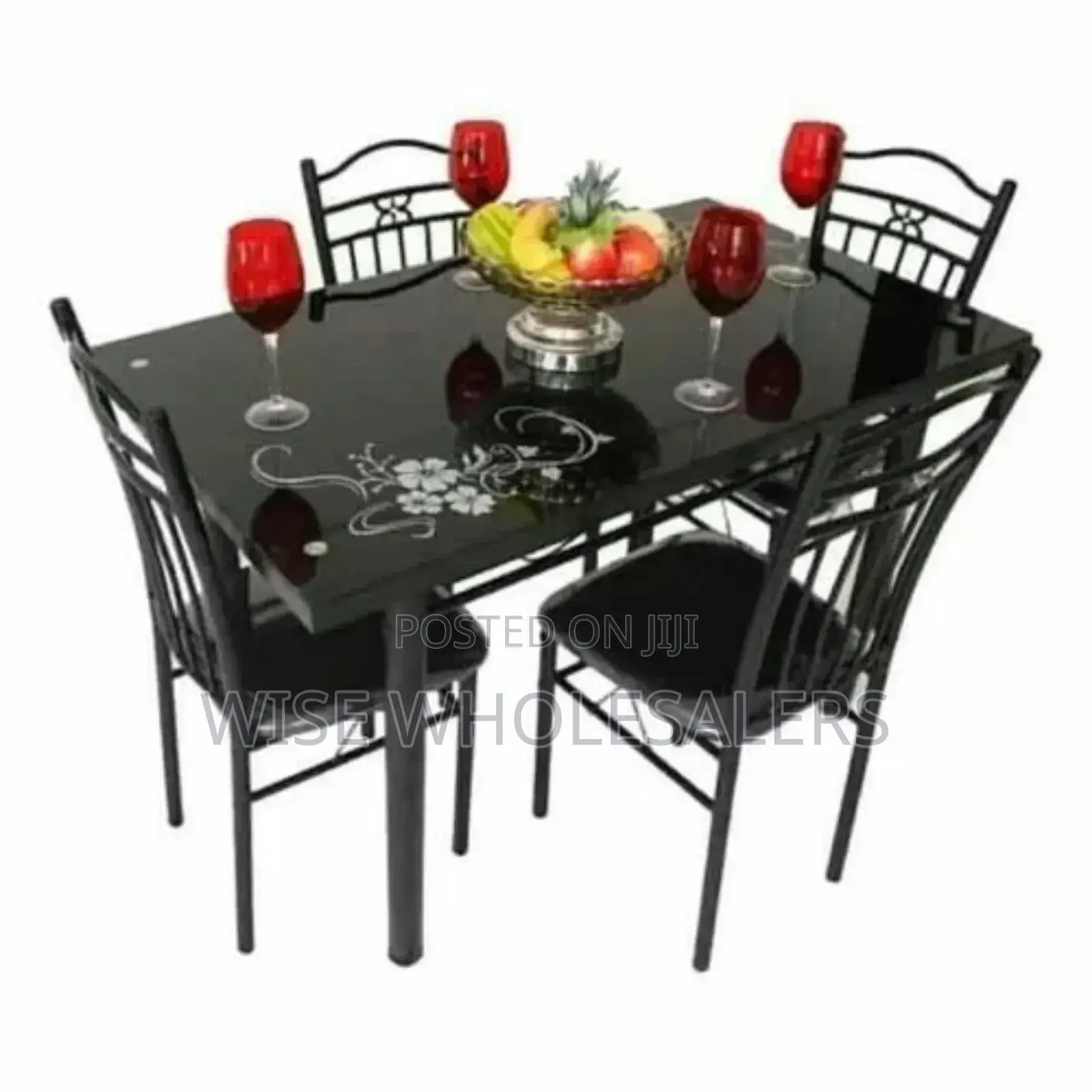 *Glass Dining Table 4-seater Dt-129