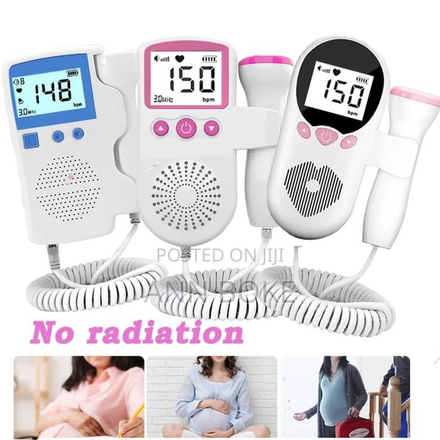 Doppler Fetal Portable Pregnancy Baby Heart Rate Monitor