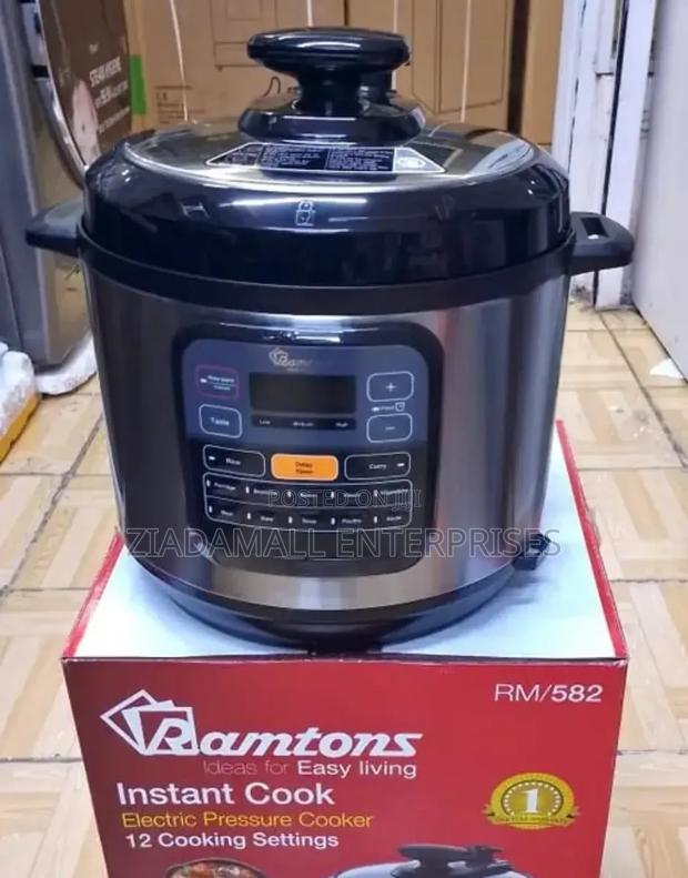 6 Litres Ramtons Electric Pressure Cooker