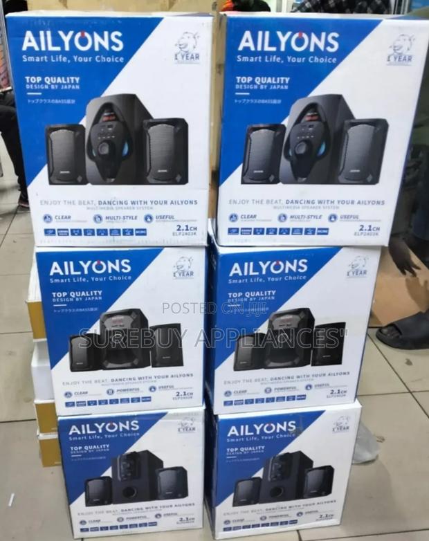 Ailyons 2.1ch Ecs2401 Subwoofer/Speaker System - main view