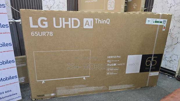 Lg 65 Inch Smart Uhd Tv Ur78 Webos Ai Thinq Magic Remote