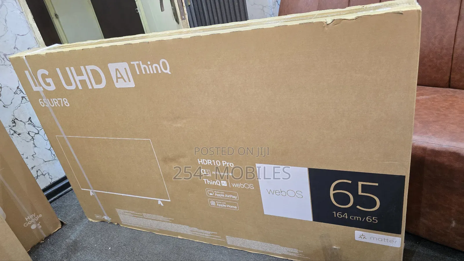 Lg 65 Inch Smart Uhd Tv Ur78 Webos Ai Thinq Magic Remote