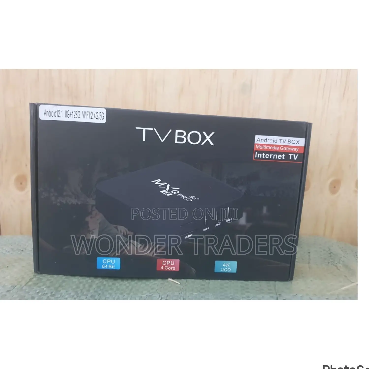8gb+128gb MXQ Pro Android 12 Smart Tv Box