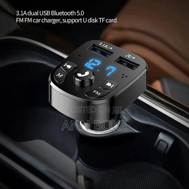 Car Charger Fm Transmitter,Mp3 Player , Hands Free Call - thumbnail 2