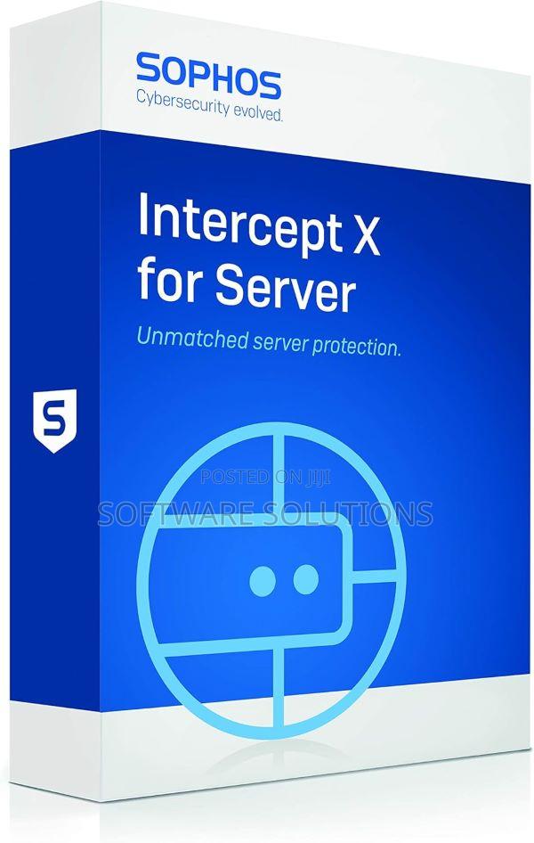 Sophos Intercept X Server - main view