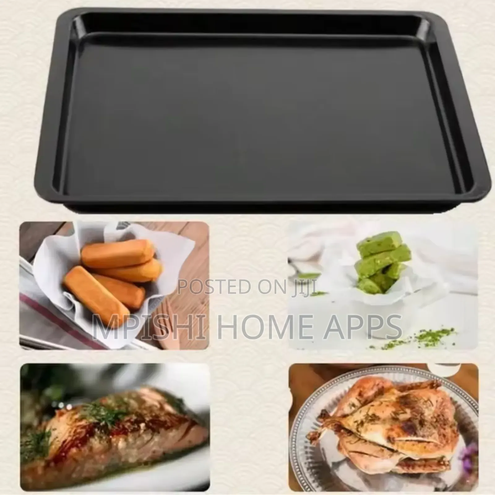 *Rectangular Baking Tin Tray - Big 36x48cm