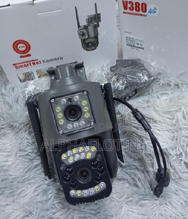 4g Dual Lens Mini PTZ Camera 4mp