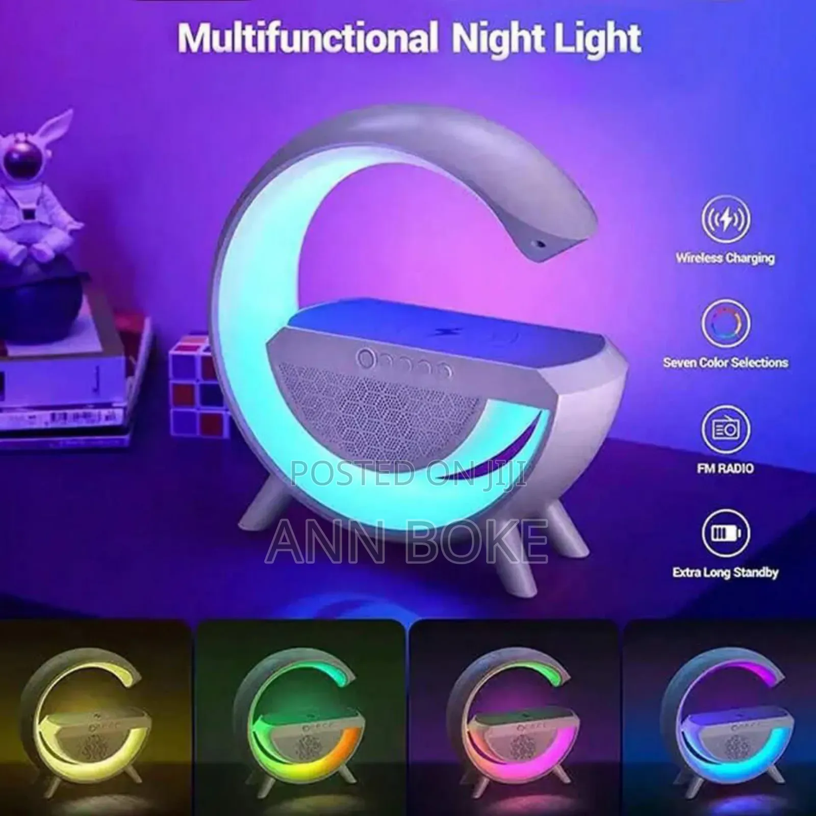 Led Wireless Bluetooth Speaker*