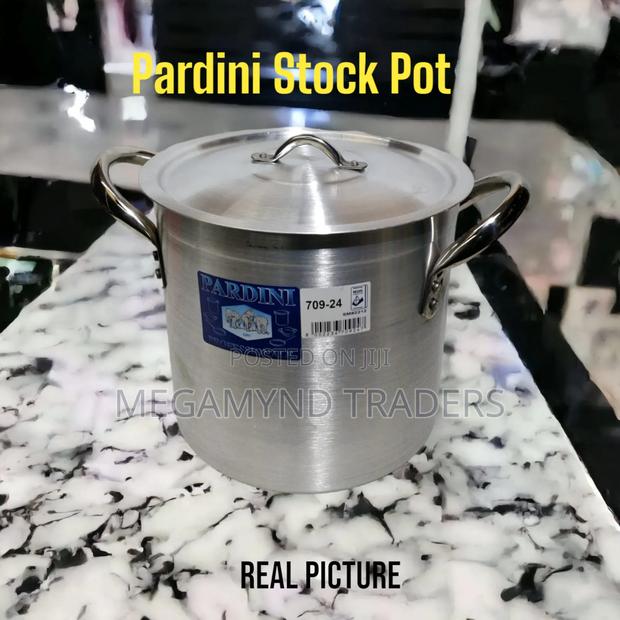 17ltr Aluminium Sufuria With Handle and Lid/Paradini Stock Pot 17ltr