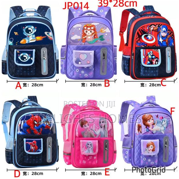 Cartoon Themed School Bags - main view