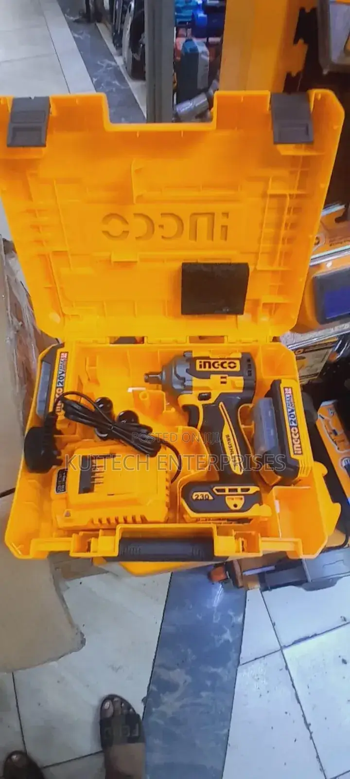 Ingco Cordless Impact Wrench Machine/Impact Wrench 230mm