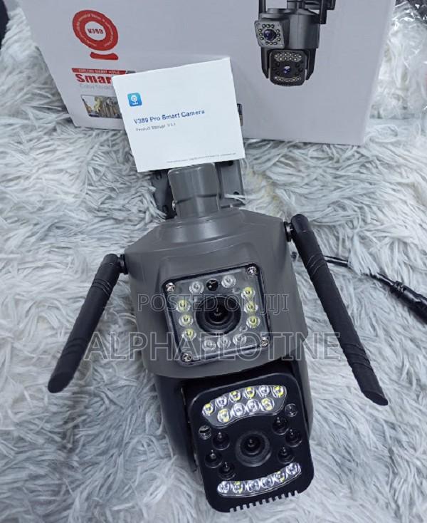 V380pro 4g-Sim Card Dual Lens Surveillance Cameras Outdoor