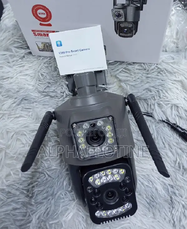 V380pro 4g-Sim Card Dual Lens Surveillance Cameras Outdoor