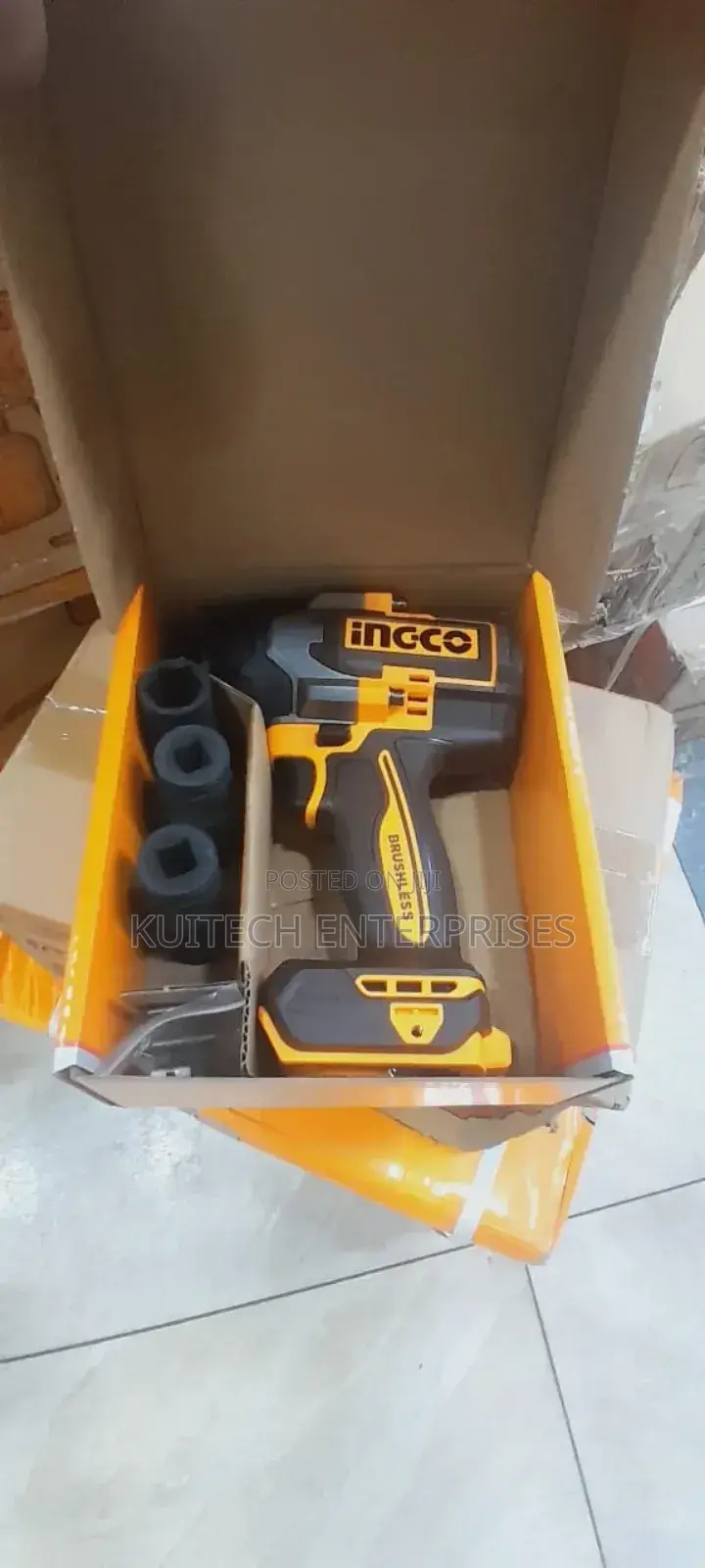 Ingco Cordless Wrench/ Cordless Wrench 850mm With 1 Battery