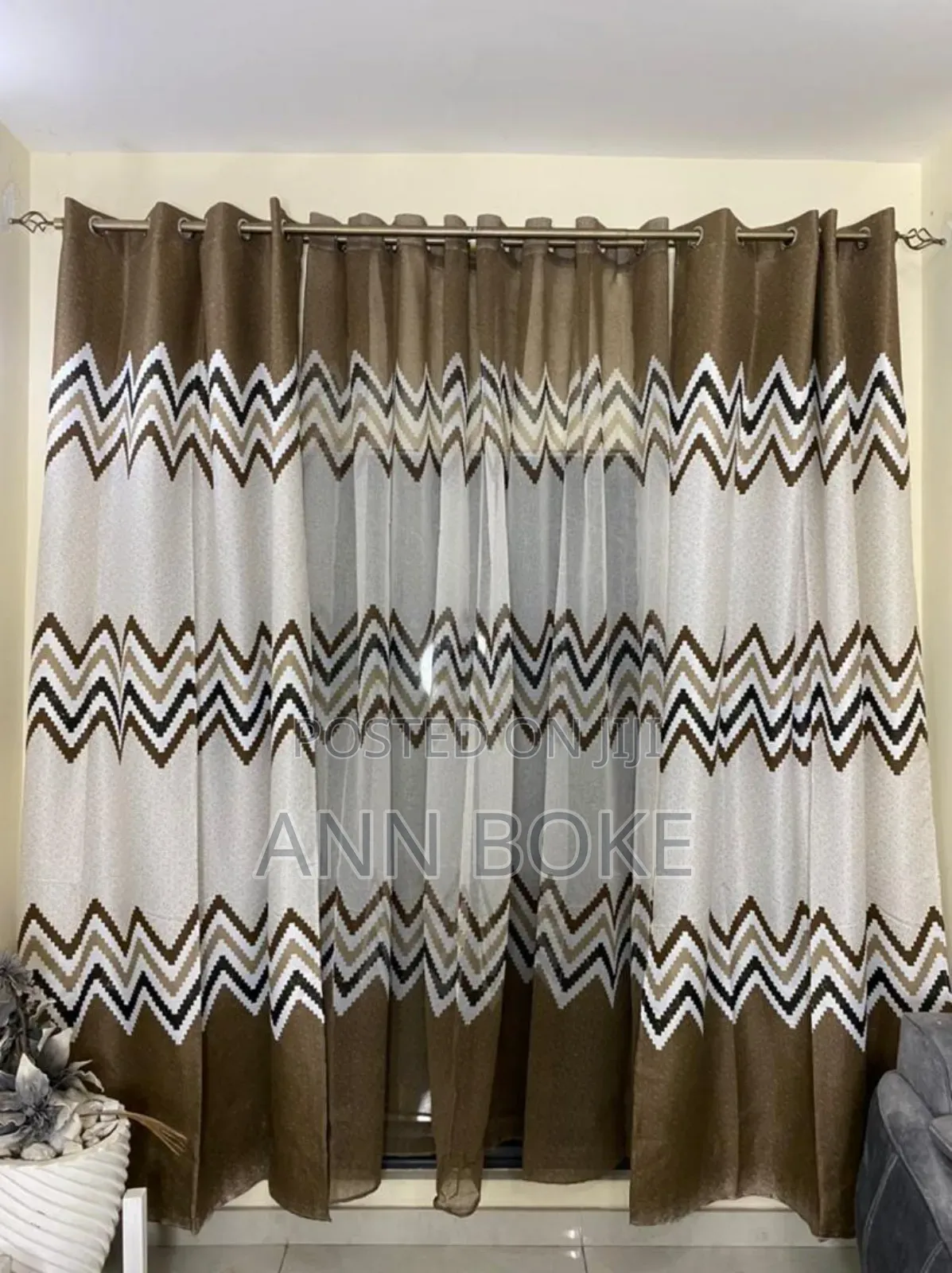  *Quality Heavy 3 Pc Ring Curtains* 
2 Pc Curtains-