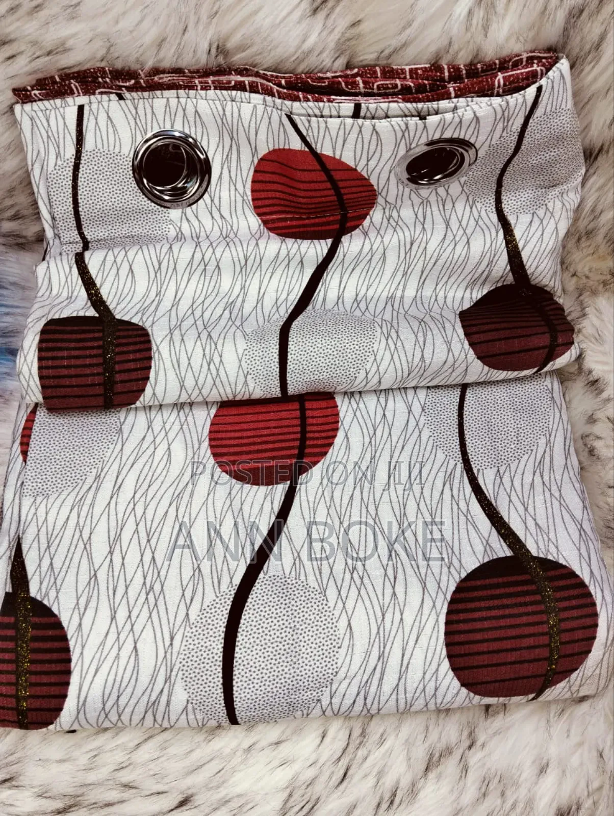  *Quality Heavy 3 Pc Ring Curtains* 
2 Pc Curtains-