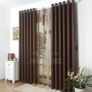  **3 Pc Plain Curtains** 
 Curtains 1.5 M Each*