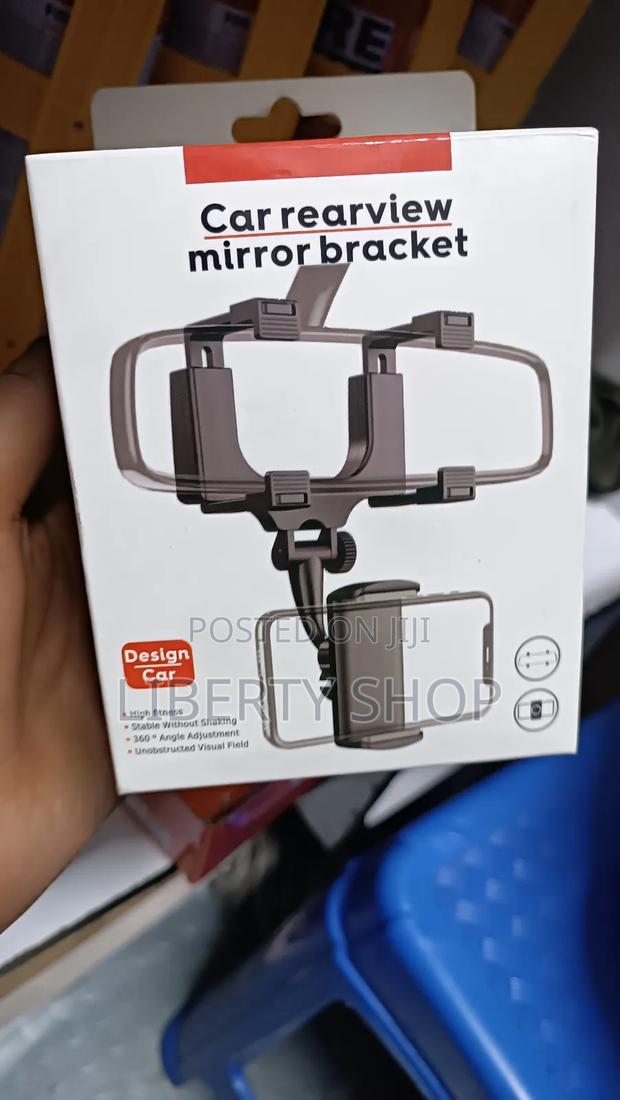 Rear View Mirror Car Phone Holder Stand - main view