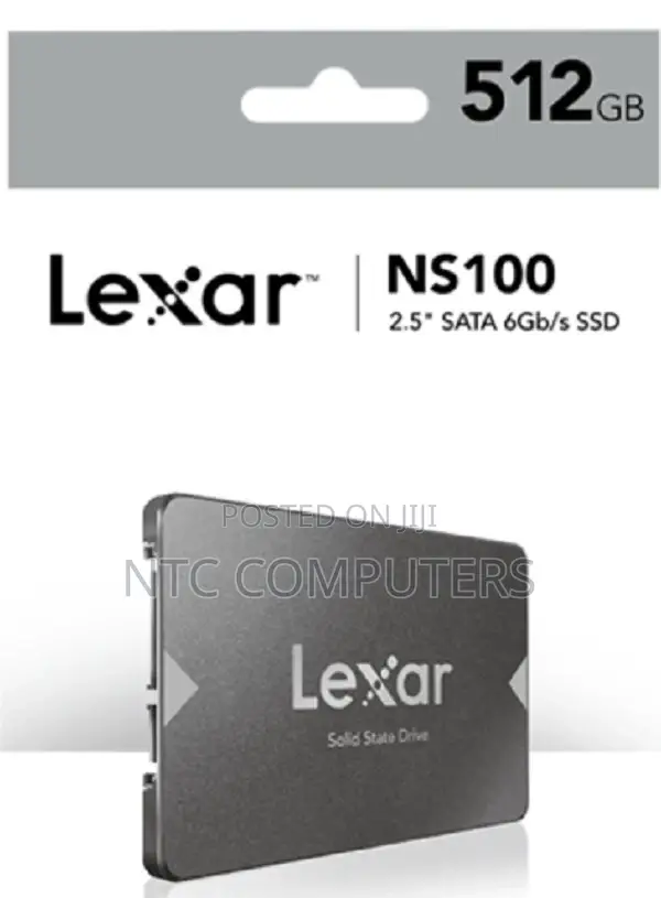 Lexar 512gb Ns100 2.5” Sata (6gb/S) Solid-State Drive, Up