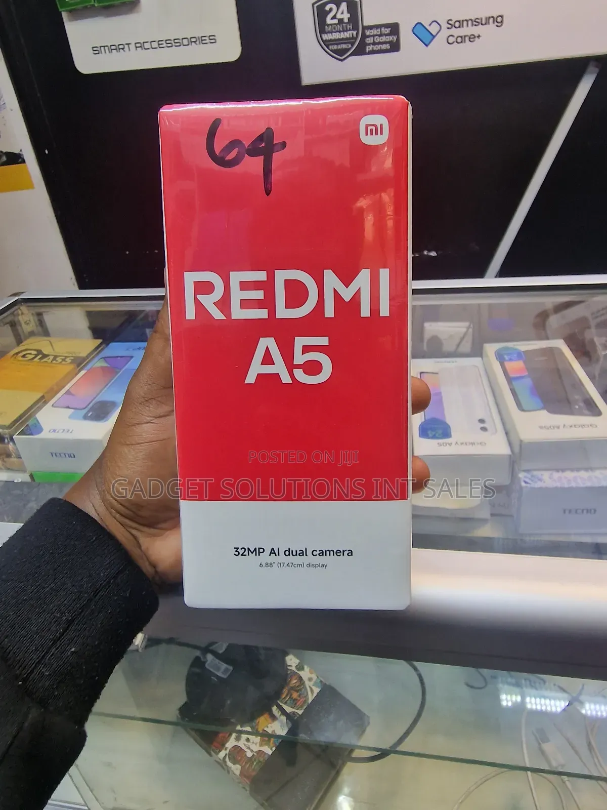 New Xiaomi Redmi A5 4G 64 GB Black