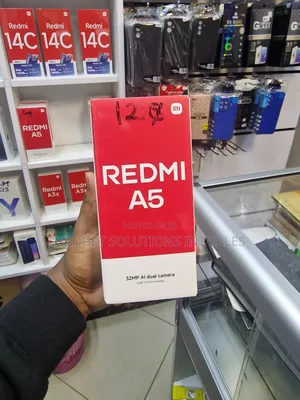 New Xiaomi Redmi A5 4G 128 GB Black