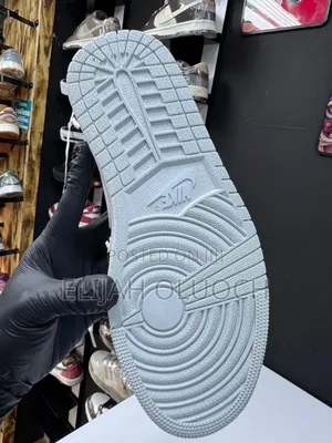 Quality Grey Jordan 1 Low Cut Shoe