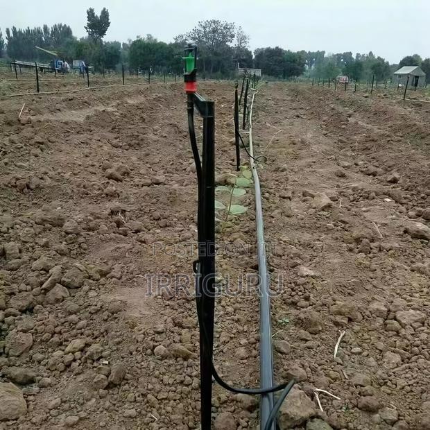 Vertical Pole Inserted Micro-Sprinkler .