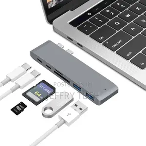 7port for Macbook)Type C Usb Hub for Mac Book Pro Air 2016