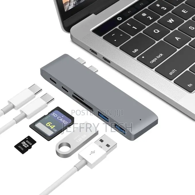 7port for Macbook)Type C Usb Hub for Mac Book Pro Air 2016