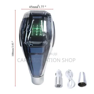 5 Speed Universal Led Gear Knob 7 Color Change