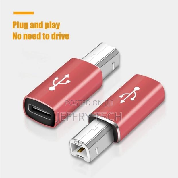 Usb C Female to Printer Male Adapter Female Usb C Type C - thumbnail 2