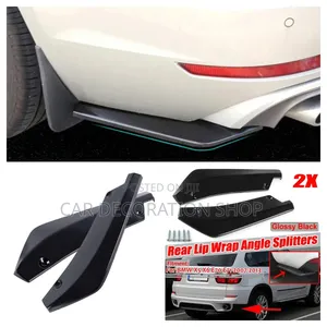 Plastic Side Lip in Gloss Black or Carbon Design