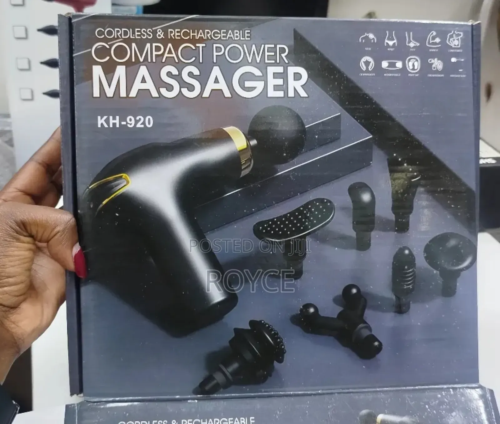 Cordless Rechargeable Compact Power Massager