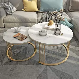 Nesting Marble Coffee Table (2 Pcs)