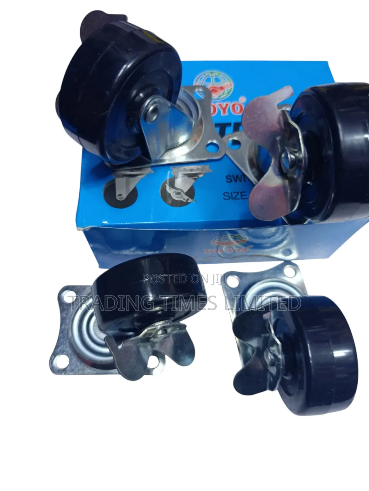 4 PCS 2 Inch Castor Wheel Set With Brake