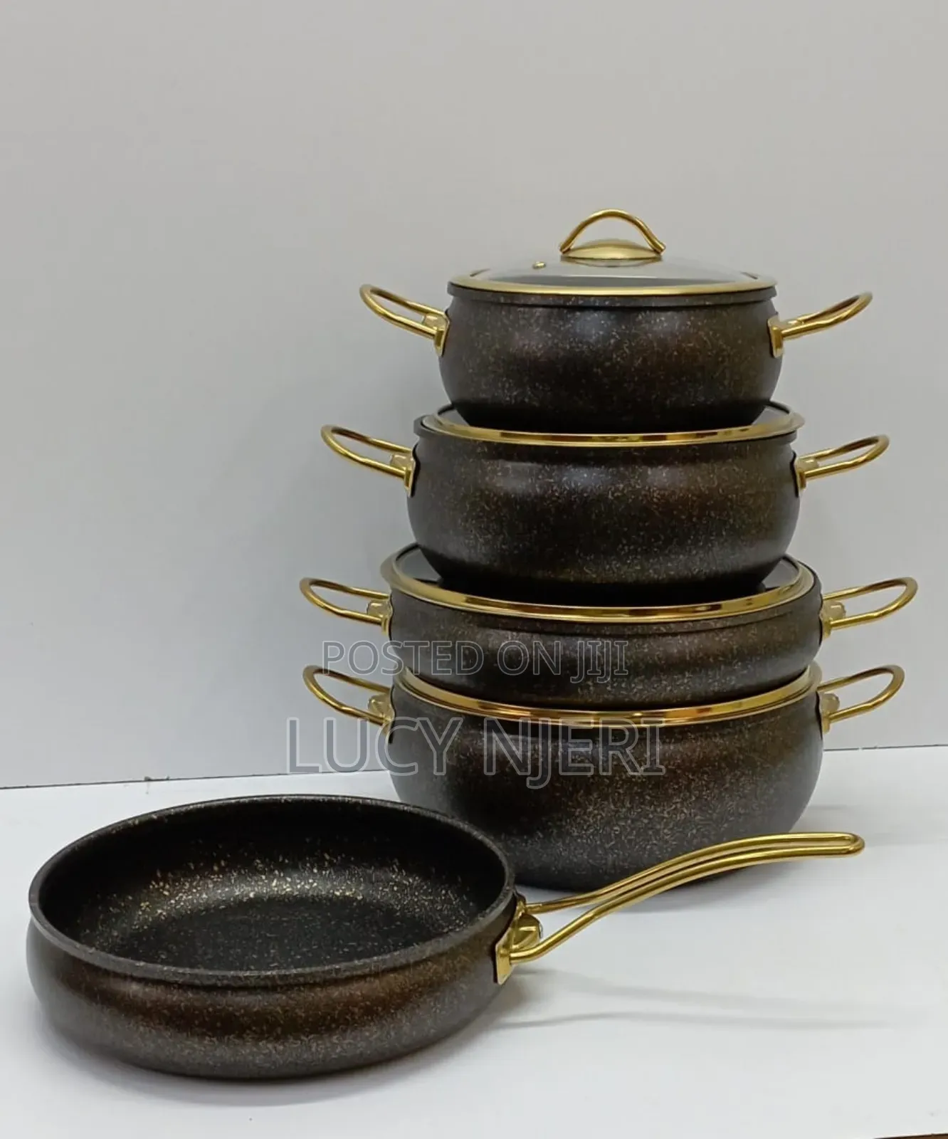 9pcs Granite Cookware Sets