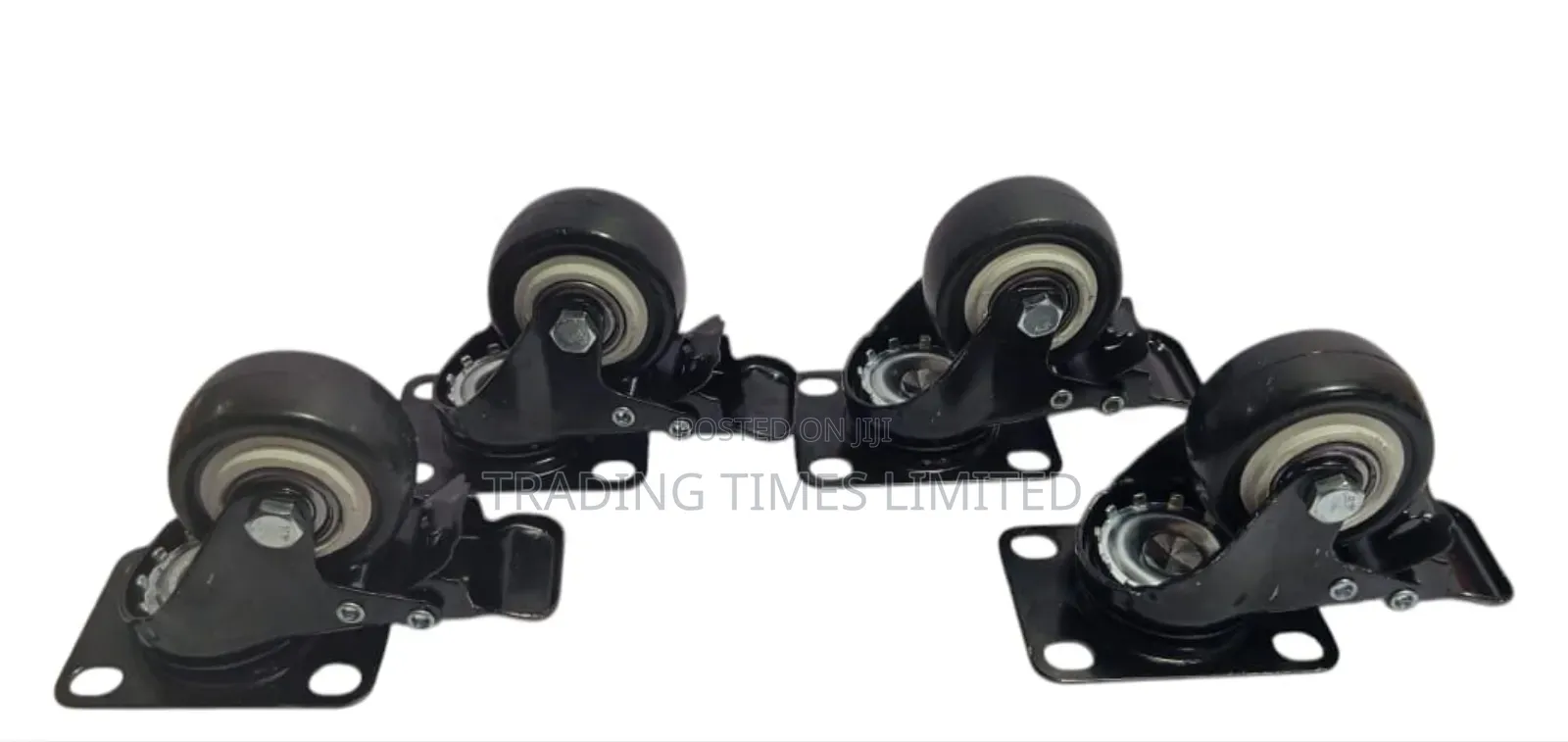 1.5 Inch Castor Wheel With Brake B/W