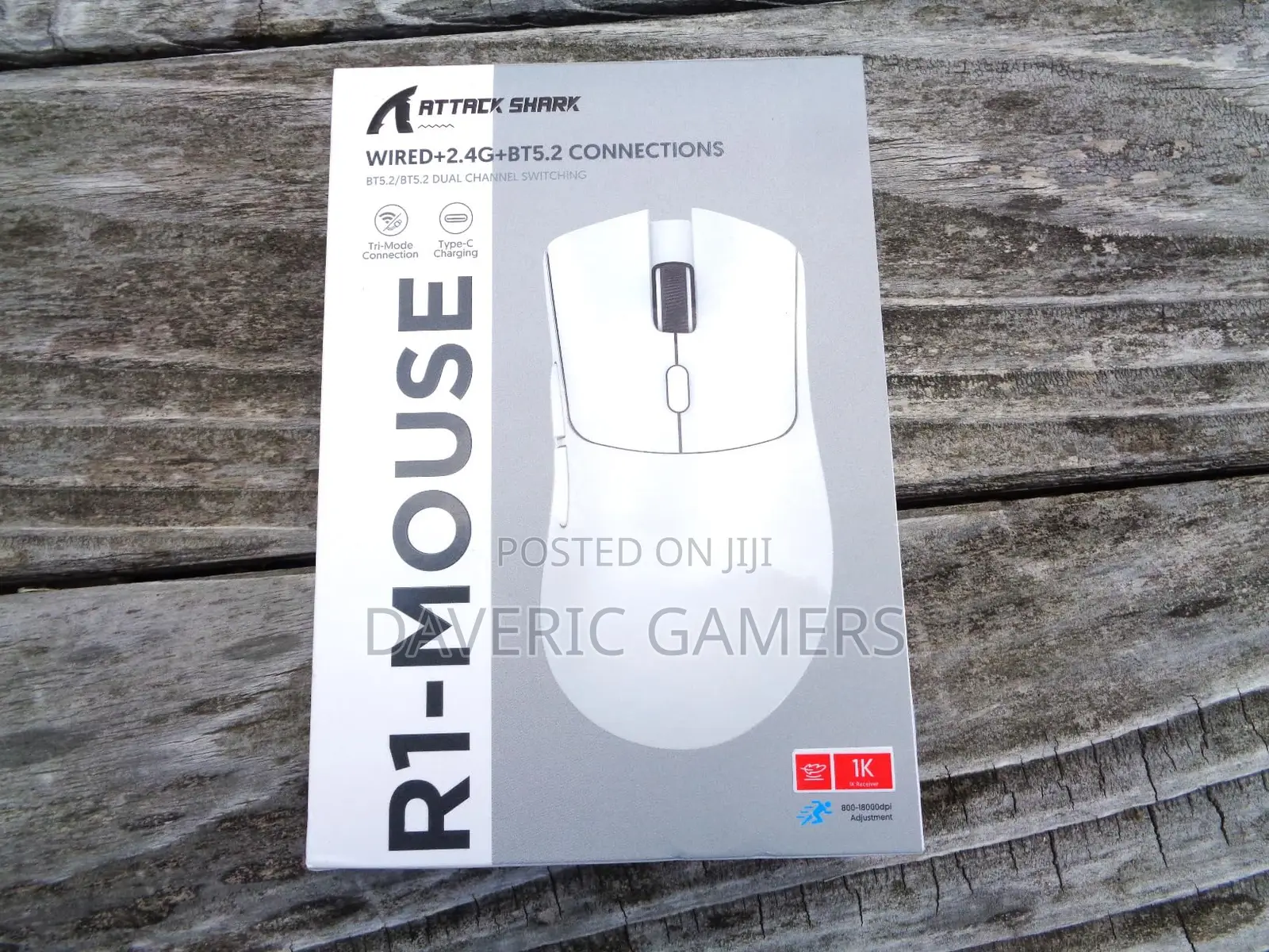 Attack Shark R1 Wireless Mouse Tri-mode