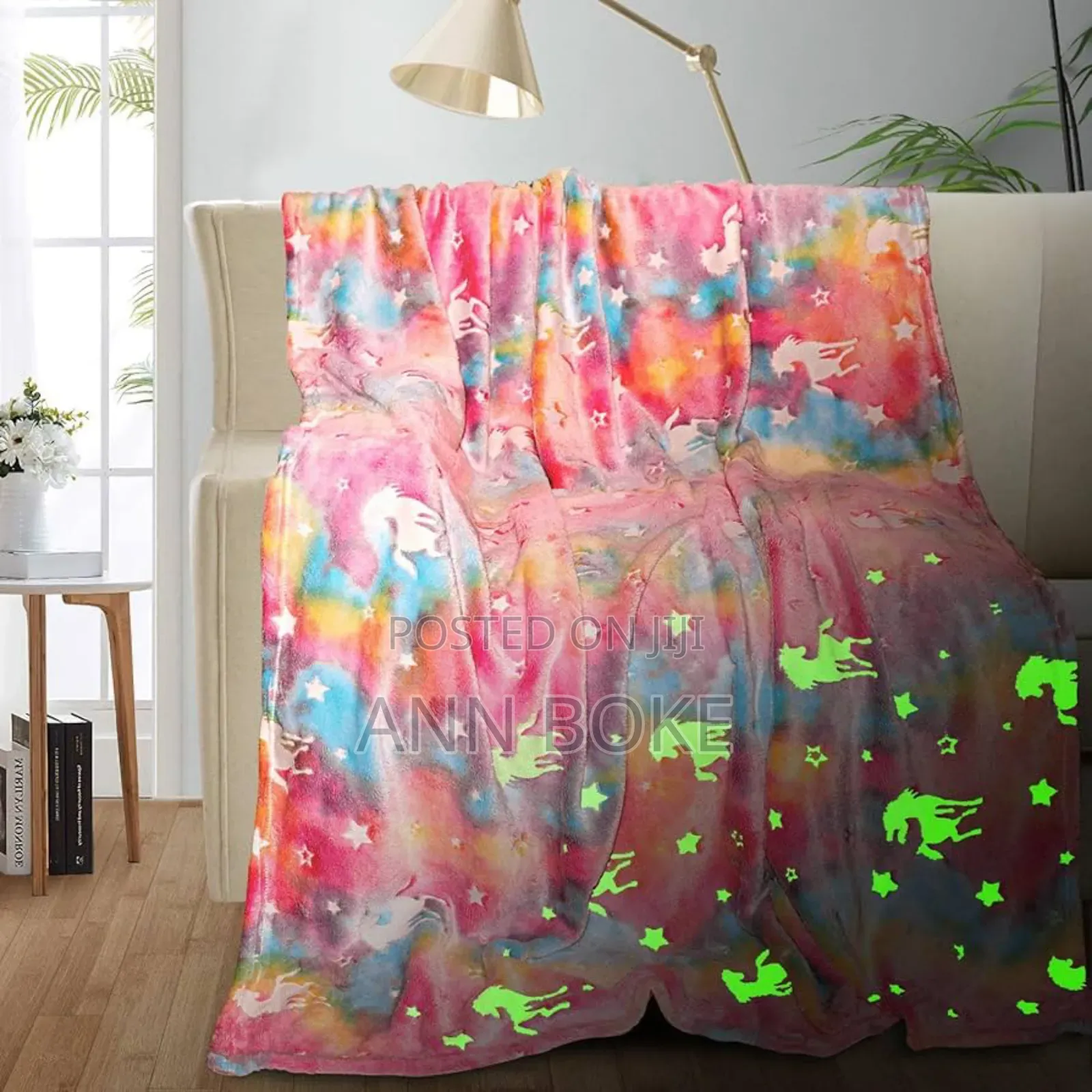 *New Arrival* *Magic Glow in the Dark Fleece Blanket