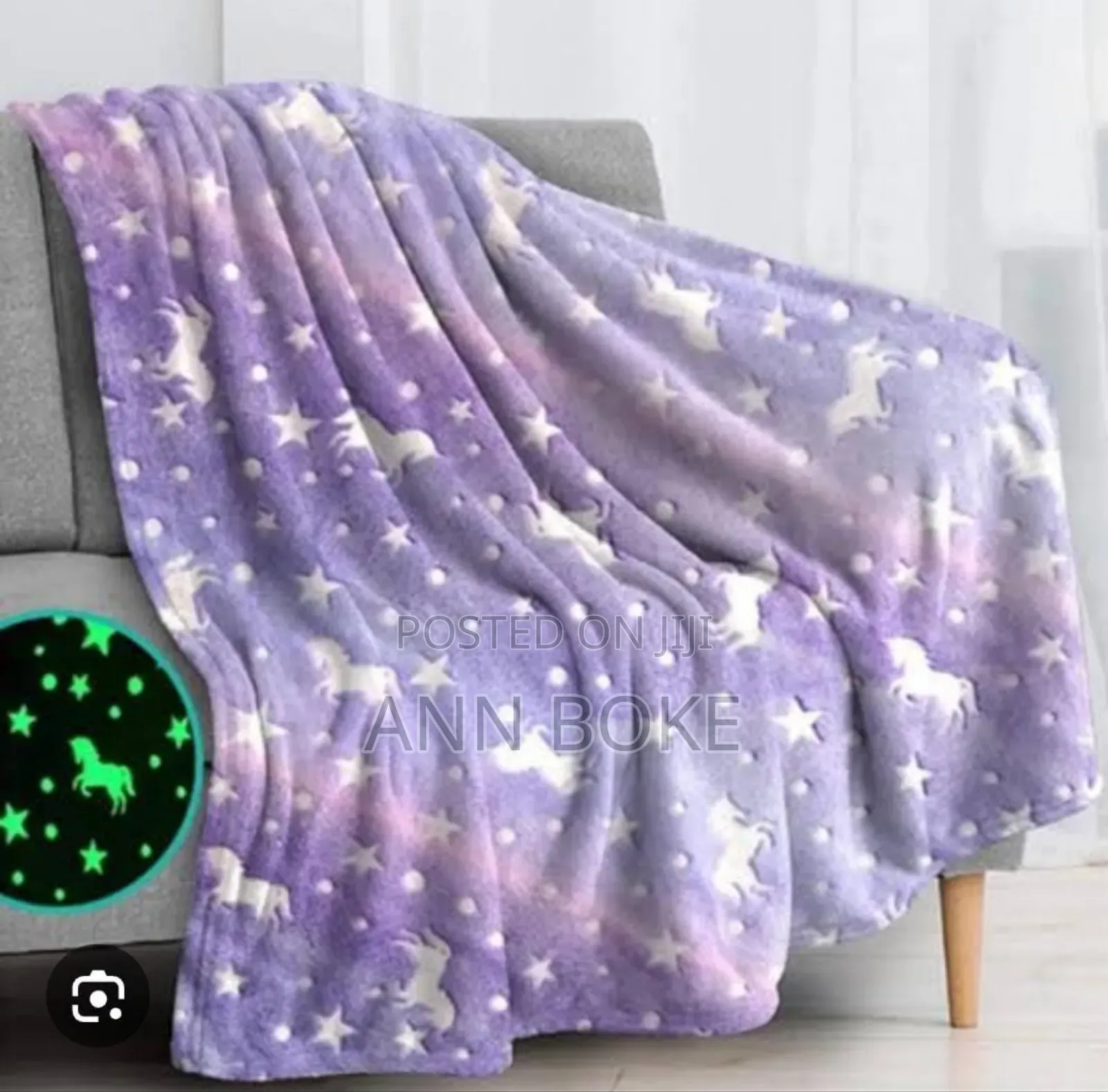 *New Arrival* *Magic Glow in the Dark Fleece Blanket