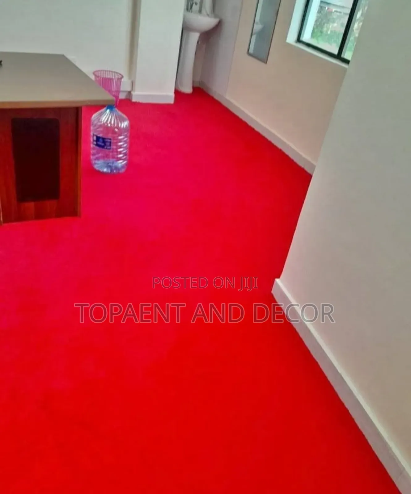 10mm of Bright Red Vip Wall to Wall Carpet