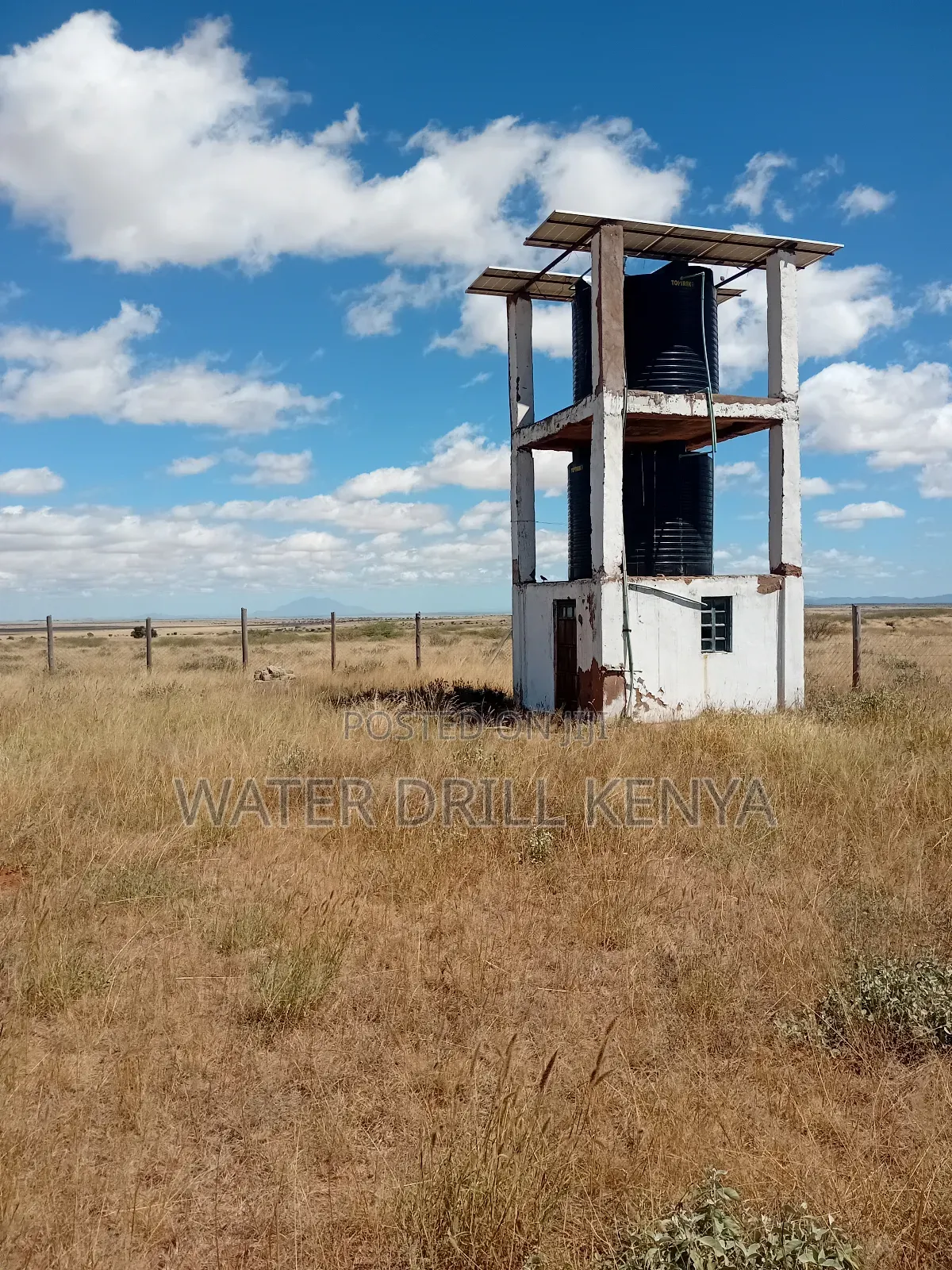 Borehole Solar Installation
