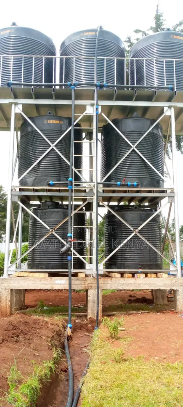 Borehole Solar Installation